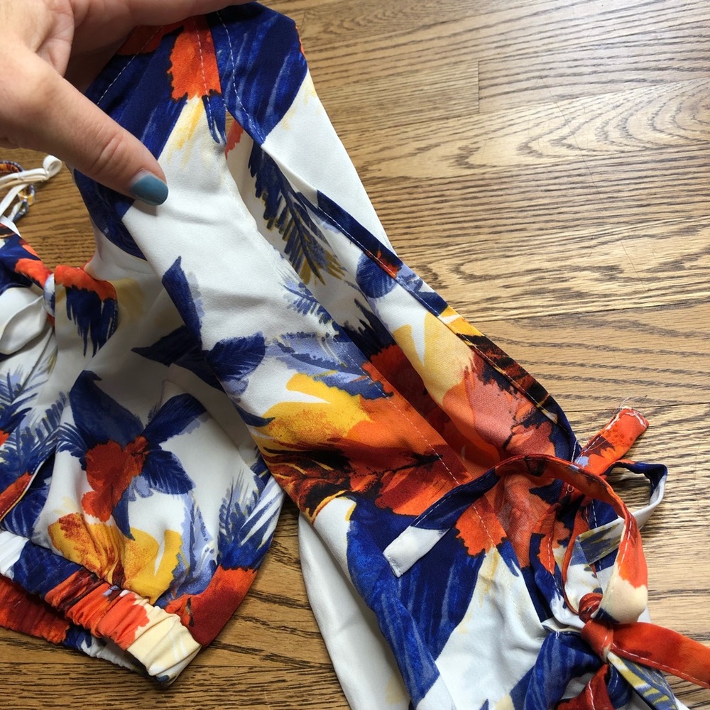 Like An Angel 2 Piece Set Tropical Print - Picture 7 of 16
